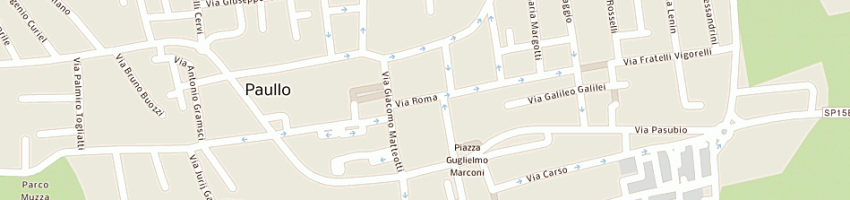 Mappa della impresa ipr di rossinelli rossano a PAULLO