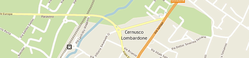 Mappa della impresa istituto secolare discepole del crocifisso a CERNUSCO LOMBARDONE