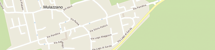 Mappa della impresa guerini abele a MULAZZANO