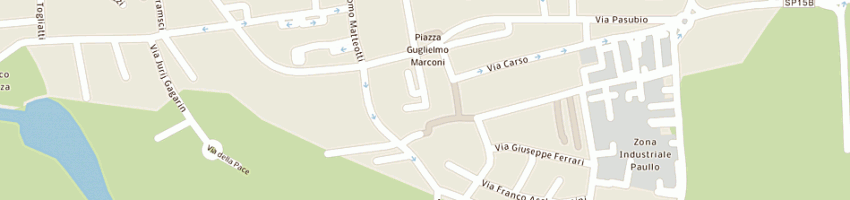 Mappa della impresa longeri pierangelo a PAULLO