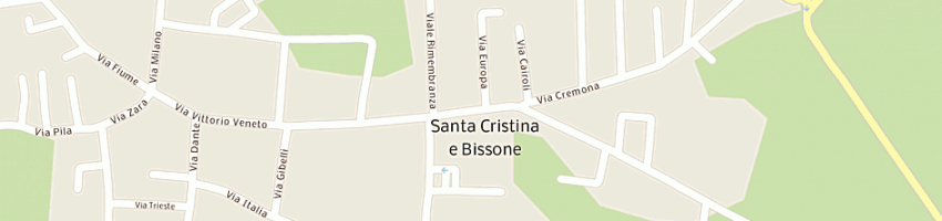 Mappa della impresa vanita' di albertario maria luisa a SANTA CRISTINA E BISSONE