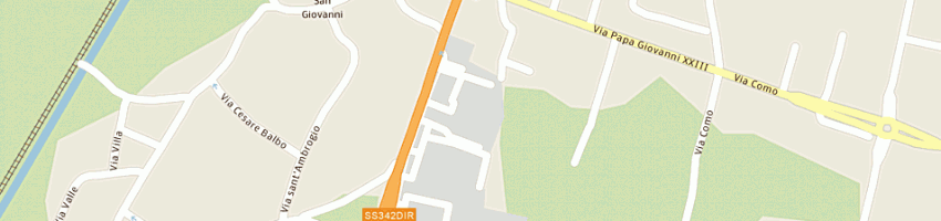 Mappa della impresa calzature ravasio srl a CERNUSCO LOMBARDONE