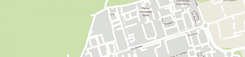 Mappa della impresa ristorante polena snc di motta patrizia e c a CAVENAGO DI BRIANZA
