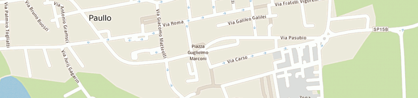 Mappa della impresa comune di paullo a PAULLO