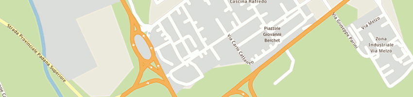 Mappa della impresa dimensione esse srl a GORGONZOLA