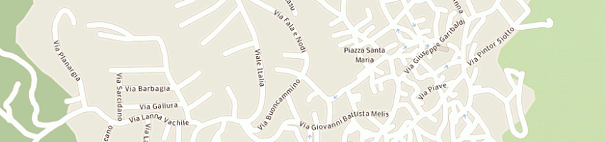 Mappa della impresa comune di oliena a OLIENA