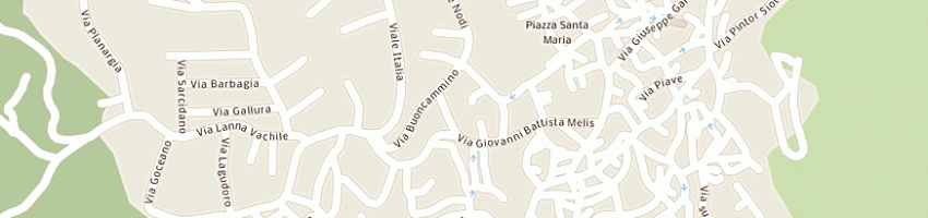Mappa della impresa puligheddu franca a OLIENA