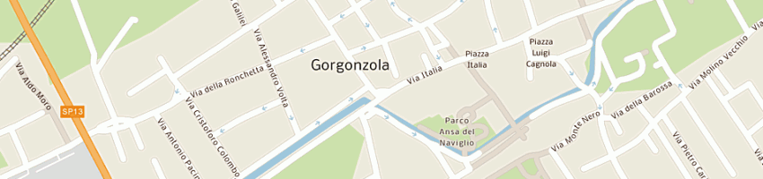 Mappa della impresa universita' del tempo libero di gorgonzola a GORGONZOLA