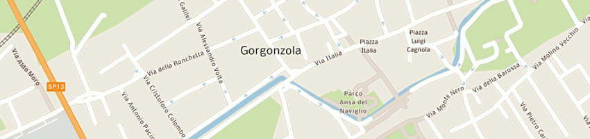 Mappa della impresa spray di evola lorenzo e antonino sdf a GORGONZOLA