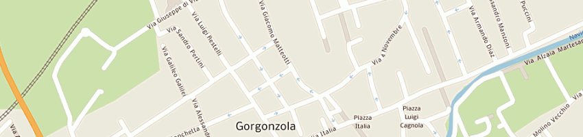 Mappa della impresa bimbi alberto a GORGONZOLA