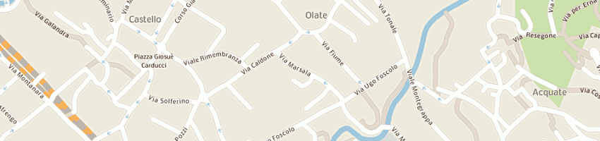 Mappa della impresa fratelli sala snc a LECCO