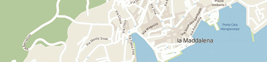 Mappa della impresa favale giovanni a LA MADDALENA
