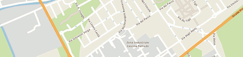 Mappa della impresa cobi- precision srl a GORGONZOLA