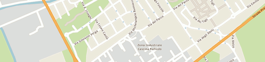 Mappa della impresa lcg fotocomposizione sas di luciano gavezzotti e c a GORGONZOLA