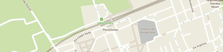 Mappa della impresa flli crippa e c snc di crippa luigi enrico roberto a GORGONZOLA