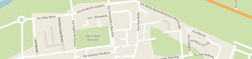 Mappa della impresa morello valentina a PAULLO