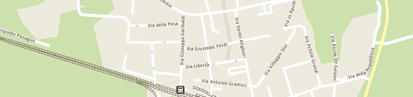 Mappa della impresa merli giancarla a TAVAZZANO CON VILLAVESCO