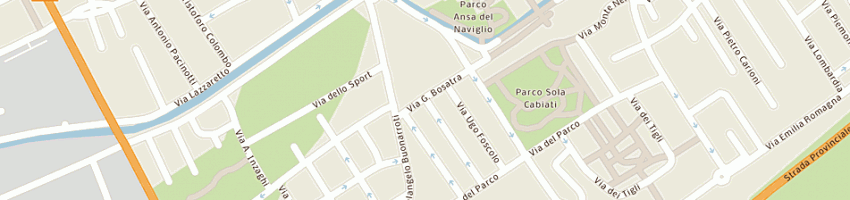 Mappa della impresa luigi vergani di vergani emilio giorgio maurizio a GORGONZOLA