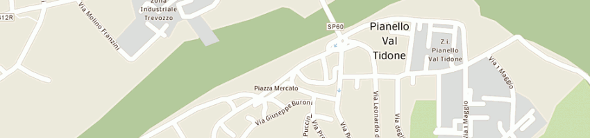 Mappa della impresa gattoni mario a PIANELLO VAL TIDONE