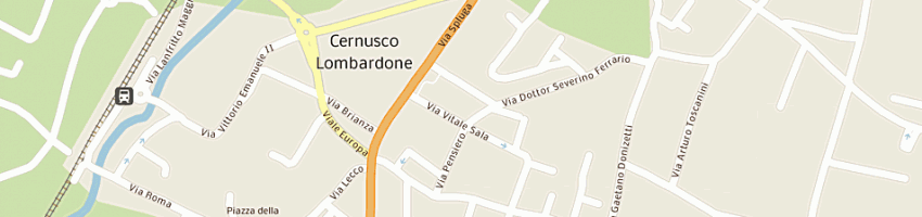 Mappa della impresa new-life snc di natali giorgio e grasso monica a CERNUSCO LOMBARDONE