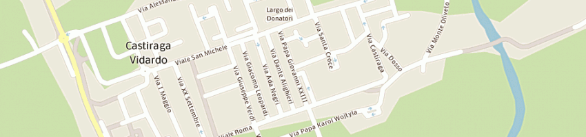 Mappa della impresa cipolla giorgio a CASTIRAGA VIDARDO