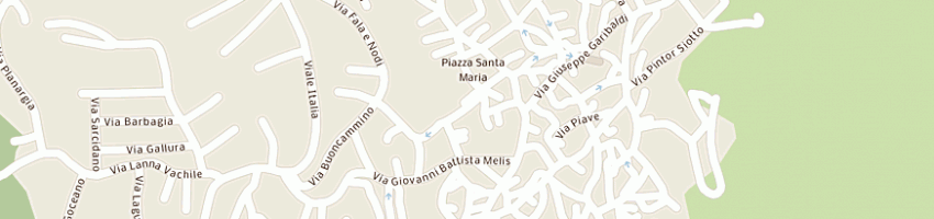 Mappa della impresa hair artisti di deiana rita a OLIENA