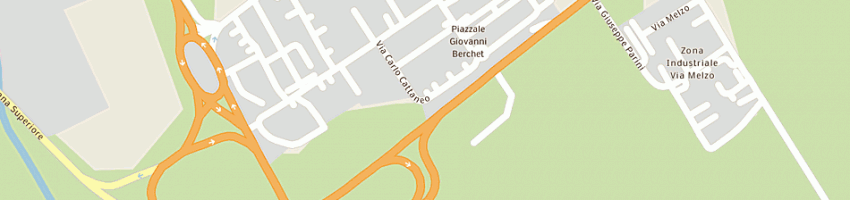 Mappa della impresa new print srl a GORGONZOLA