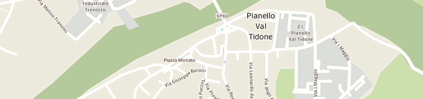 Mappa della impresa albertazzi attilio a PIANELLO VAL TIDONE