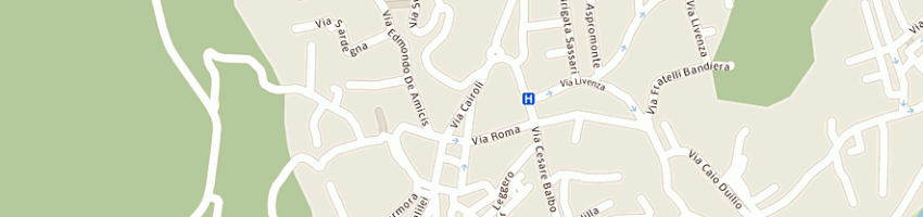 Mappa della impresa pizzeria bonny e clyde di mocci giuseppe a LA MADDALENA