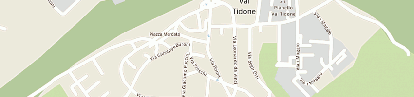 Mappa della impresa achilli sandro a PIANELLO VAL TIDONE