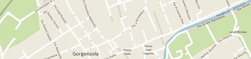 Mappa della impresa masapack srl a GORGONZOLA