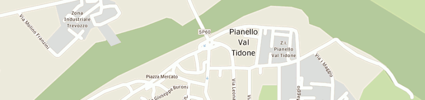 Mappa della impresa comune di pianello val tidone a PIANELLO VAL TIDONE