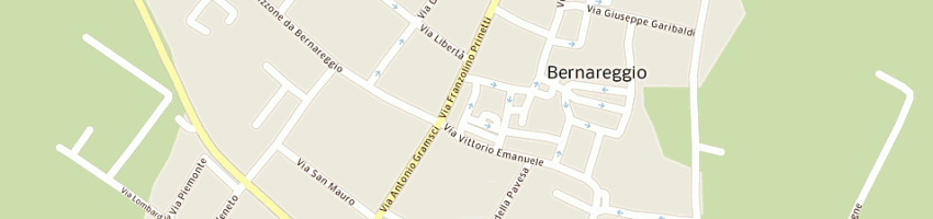 Mappa della impresa snapper servizi informatici srl a BERNAREGGIO