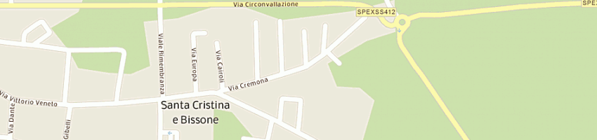 Mappa della impresa cecchetto nicoletta a SANTA CRISTINA E BISSONE