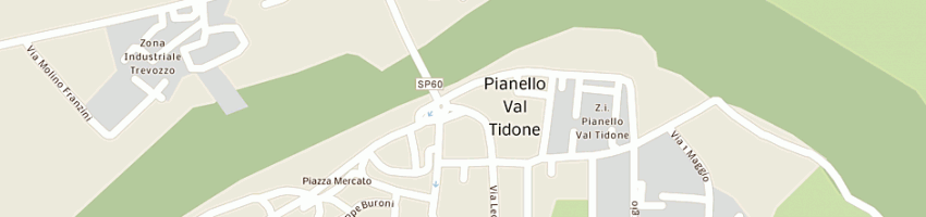 Mappa della impresa solenghi giuseppe di gabriele a PIANELLO VAL TIDONE
