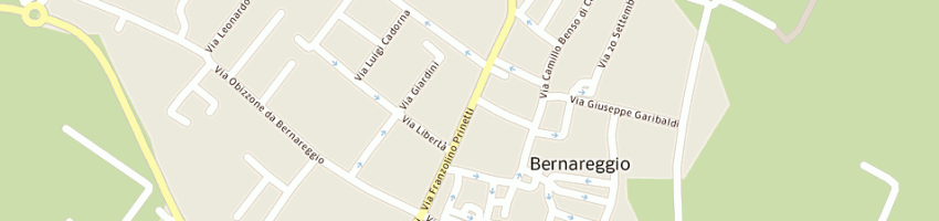Mappa della impresa pane e tentazioni srl a BERNAREGGIO