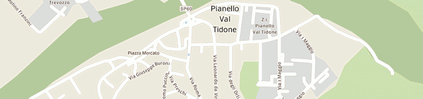 Mappa della impresa cignatta pietro a PIANELLO VAL TIDONE