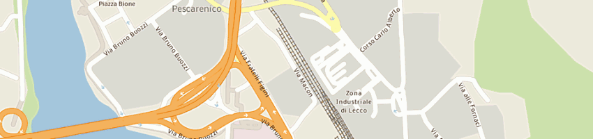 Mappa della impresa deltadator spa a LECCO