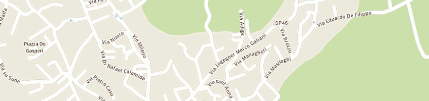 Mappa della impresa flore francesco luigi a OLIENA