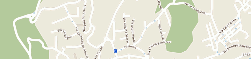 Mappa della impresa del bene antonio a LA MADDALENA
