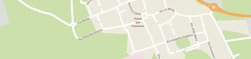 Mappa della impresa piletti corrado a LISCATE