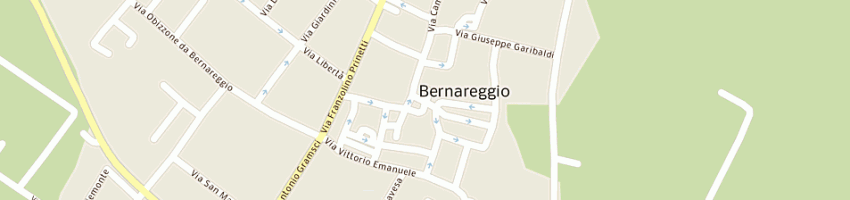 Mappa della impresa studio cernusco lombardone sas di rizzo giuseppe e c a BERNAREGGIO