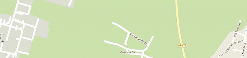 Mappa della impresa guzzonato fratelli (snc) a SULBIATE
