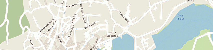 Mappa della impresa autoscuola moderna sas di contini gianfranco a LA MADDALENA