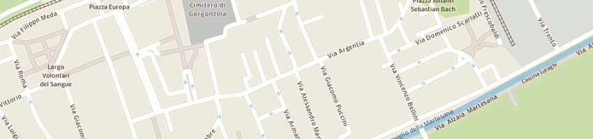 Mappa della impresa colombo luigi a GORGONZOLA