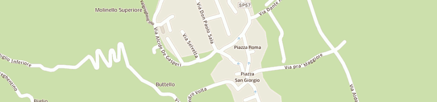 Mappa della impresa flli milani g battista e alfredo a VALGREGHENTINO