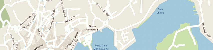 Mappa della impresa capitaneria di porto a LA MADDALENA