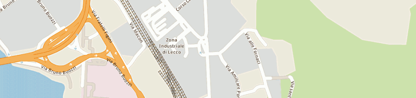 Mappa della impresa cosmos service srl a LECCO