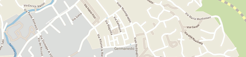 Mappa della impresa sesana egidio a LECCO