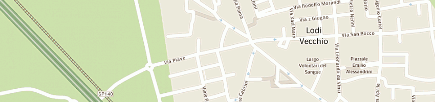 Mappa della impresa zanoncelli giuseppe a LODI VECCHIO